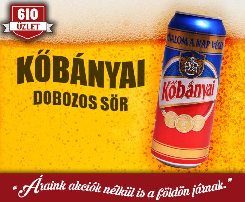 Kőbányai dobozos sör